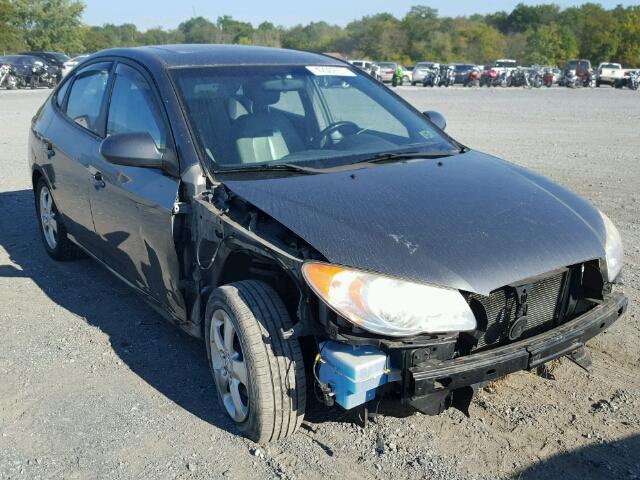 KMHDU46D47U022640 - 2007 HYUNDAI ELANTRA GL CHARCOAL photo 1