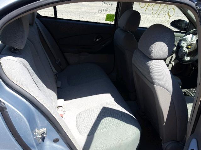 1G1ZS58F78F121195 - 2008 CHEVROLET MALIBU LS ვერცხლისფერი ფოტო 6