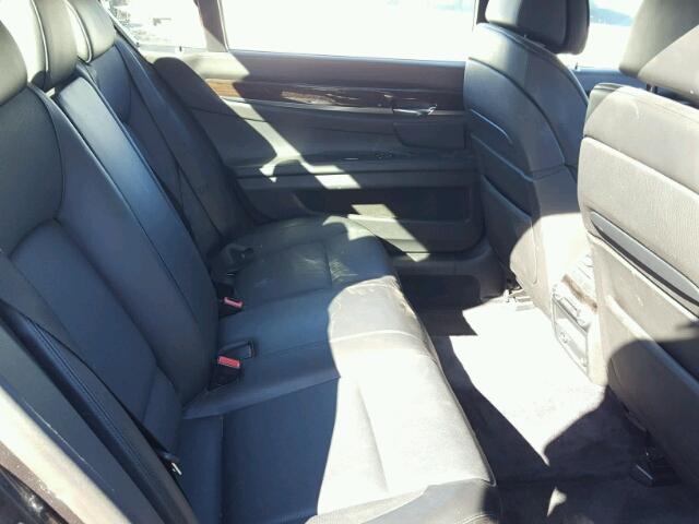 WBAKB83569CY59904 - 2009 BMW 750 GRAY photo 6