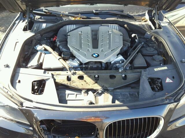 WBAKB83569CY59904 - 2009 BMW 750 GRAY photo 7