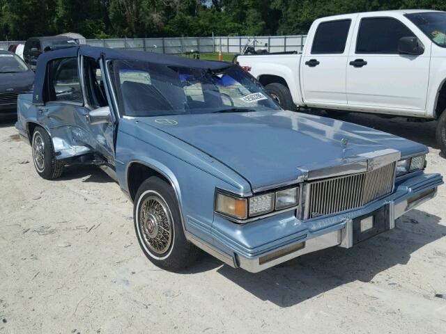 1G6CD6984G4272103 - 1986 CADILLAC DEVILLE BA BLUE photo 1