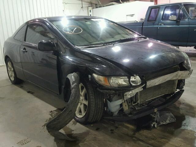 2HGFG1B61AH537018 - 2010 HONDA CIVIC LX BLACK photo 1