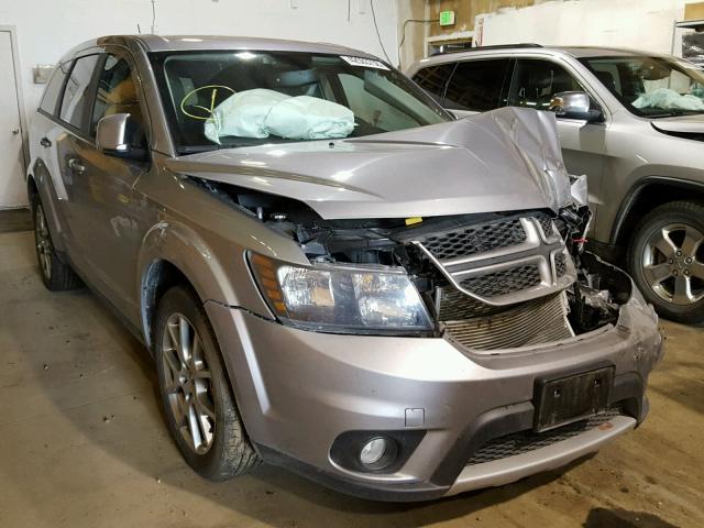 3C4PDDEG0JT269460 - 2018 DODGE JOURNEY GT SILVER photo 1