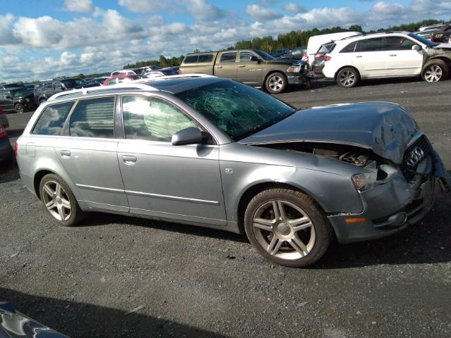 WAUKF78EX7A080053 - 2007 AUDI A4 2.0T AV GRAY photo 1