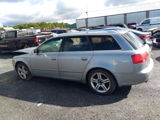 WAUKF78EX7A080053 - 2007 AUDI A4 2.0T AV GRAY photo 3