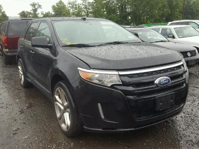 3FMDK4AK0BBA02279 - 2011 FORD EDGE SPORT BLACK photo 1