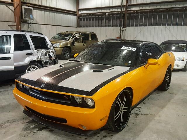 2B3CJ5DTXAH171350 - 2010 DODGE CHALLENGER TWO TONE photo 2