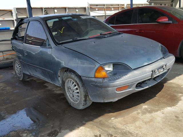 2C1MR2260T6716555 - 1996 GEO METRO BASE GREEN photo 1