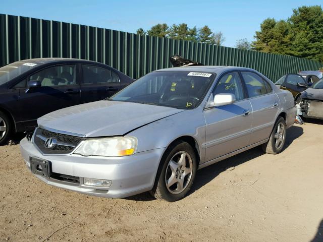 19UUA56713A084216 - 2003 ACURA 3.2TL SILVER photo 2