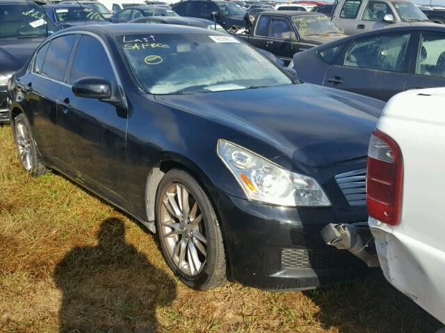 JNKBV61E58M228165 - 2008 INFINITI G35 BLACK photo 1