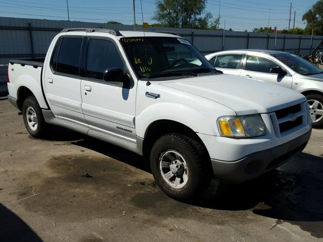 1FMZU77E01UA32412 - 2001 FORD EXPLORER S WHITE photo 1