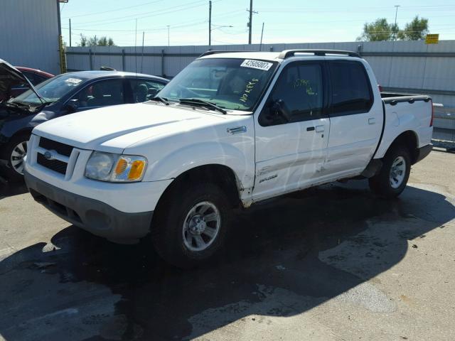 1FMZU77E01UA32412 - 2001 FORD EXPLORER S WHITE photo 2