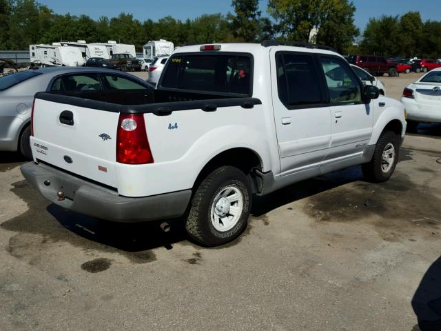 1FMZU77E01UA32412 - 2001 FORD EXPLORER S WHITE photo 4