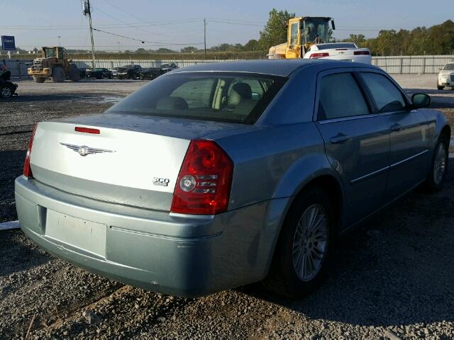 2C3KA43D79H615234 - 2009 CHRYSLER 300 LX GREEN photo 4