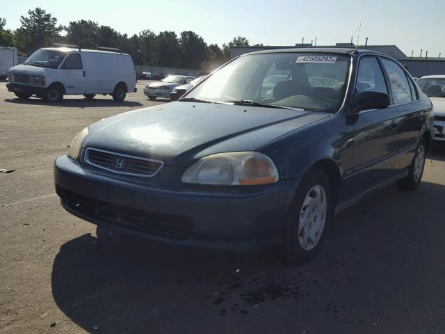 2HGEJ6673VH574252 - 1997 HONDA CIVIC GREEN photo 2