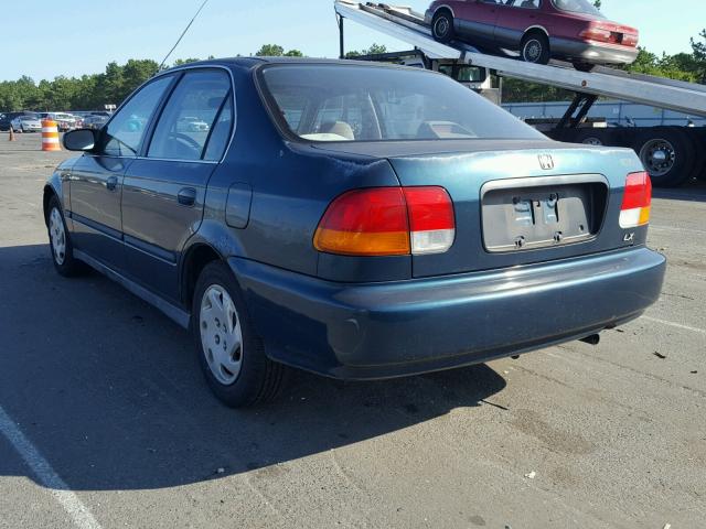 2HGEJ6673VH574252 - 1997 HONDA CIVIC GREEN photo 3