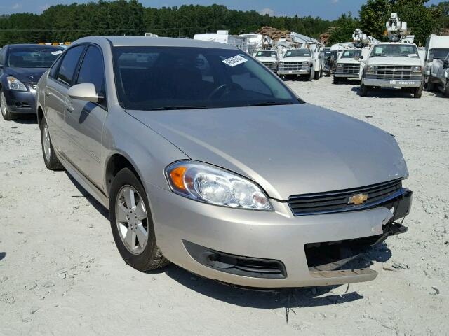 2G1WB5EK5A1128700 - 2010 CHEVROLET IMPALA GOLD photo 1