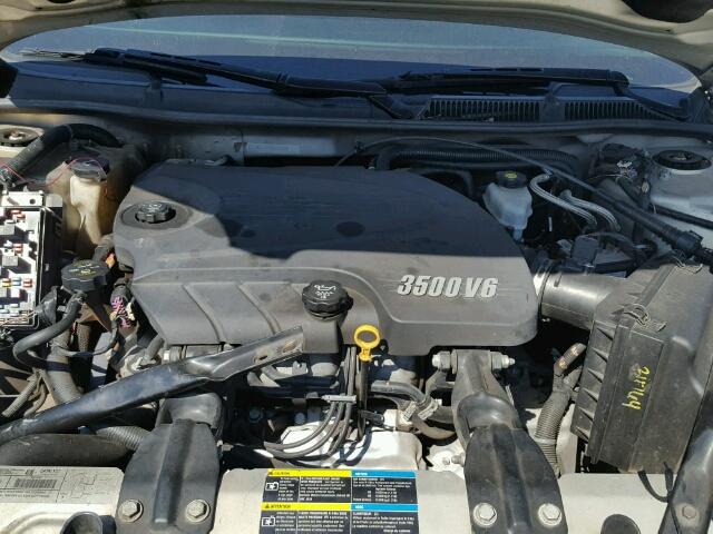 2G1WB5EK5A1128700 - 2010 CHEVROLET IMPALA GOLD photo 7