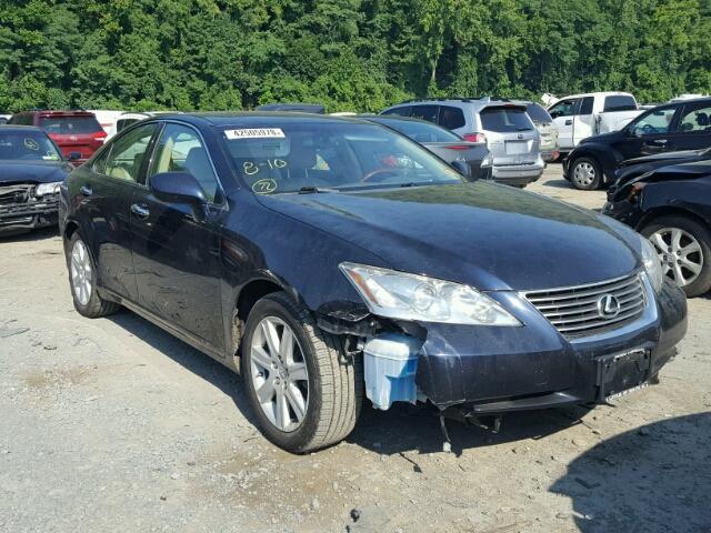 JTHBJ46G472077307 - 2007 LEXUS ES 350 BLUE photo 1