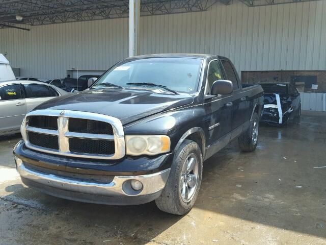 1D7HA18N13J580532 - 2003 DODGE RAM 1500 BLACK photo 2