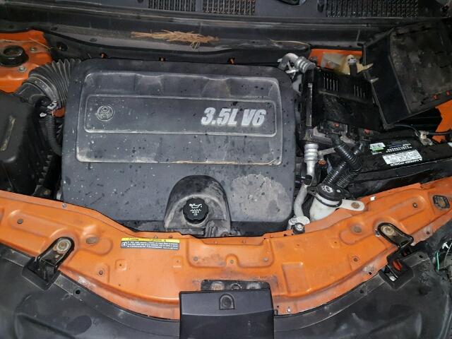 3GSDL43N88S601124 - 2008 SATURN VUE XE ORANGE photo 7