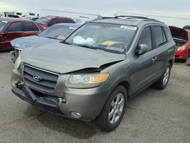 5NMSH13E87H034468 - 2007 HYUNDAI SANTA FE S GOLD photo 2