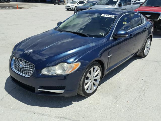 SAJWA0GB2ALR56306 - 2010 JAGUAR XF PREMIUM BLUE photo 2