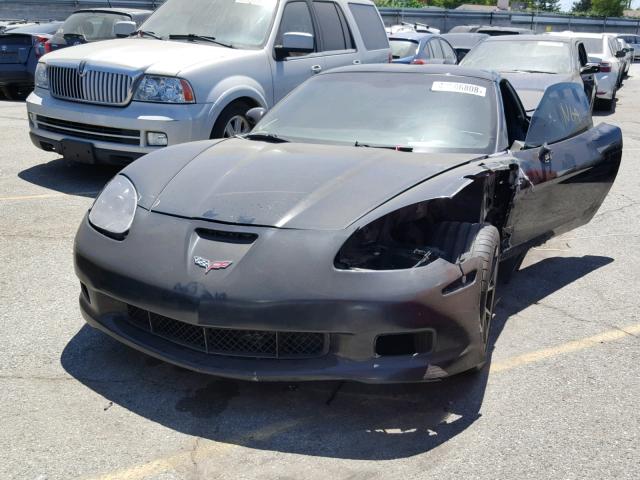 1G1YJ2DE9D5101167 - 2013 CHEVROLET CORVETTE Z BLACK photo 2