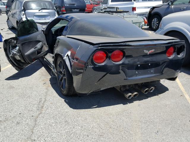 1G1YJ2DE9D5101167 - 2013 CHEVROLET CORVETTE Z BLACK photo 3