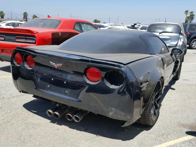 1G1YJ2DE9D5101167 - 2013 CHEVROLET CORVETTE Z BLACK photo 4