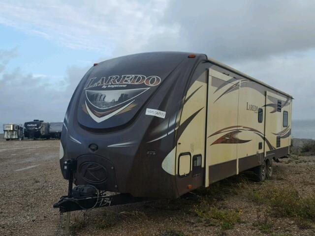 4YDT31421EK601934 - 2014 KEYSTONE LAREDO BROWN photo 2