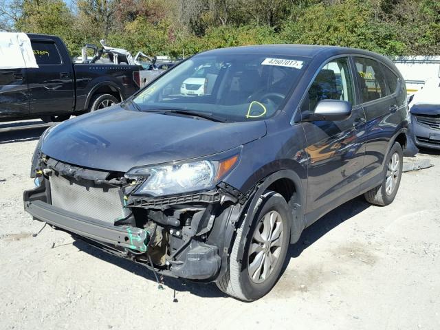 2HKRM4H55EH723890 - 2014 HONDA CR-V GRAY photo 2