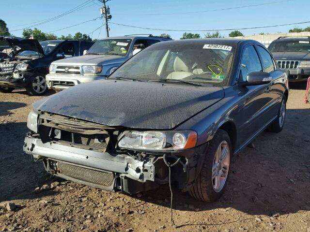 YV1RS592182698146 - 2008 VOLVO S60 GRAY photo 2