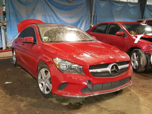 WDDSJ4GB3HN404421 - 2017 MERCEDES-BENZ CLA 250 4M RED photo 1