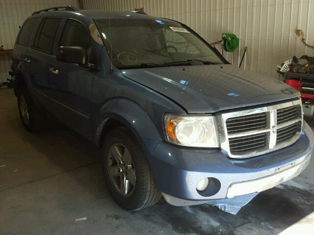 1D8HB58N78F146271 - 2008 DODGE DURANGO BLUE photo 1