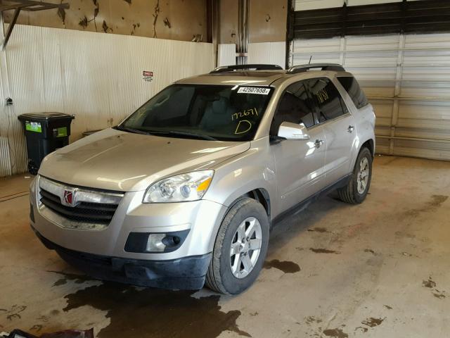 5GZEV23777J172671 - 2007 SATURN OUTLOOK XR ვერცხლისფერი ფოტო 2