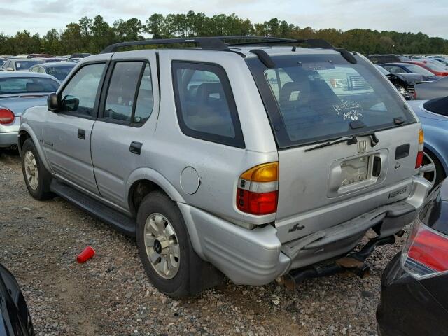 4S6CK58W4X4405670 - 1999 HONDA PASSPORT E SILVER photo 3