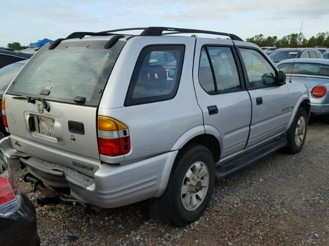 4S6CK58W4X4405670 - 1999 HONDA PASSPORT E SILVER photo 4