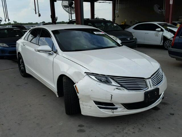 3LN6L2GK2DR806413 - 2013 LINCOLN MKZ Սպիտակ լուսանկար 1