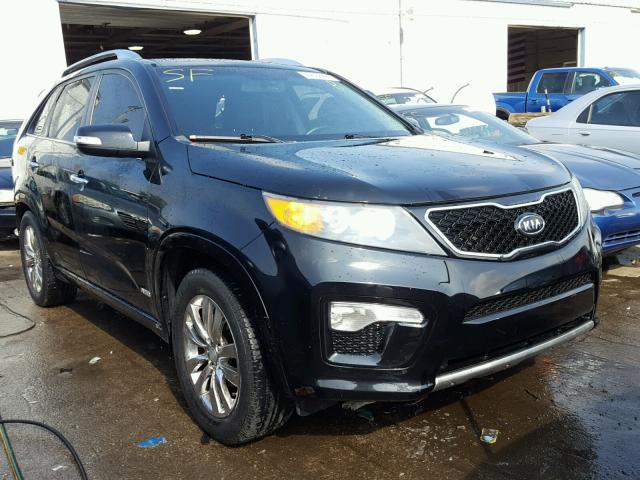 5XYKWDA24BG099448 - 2011 KIA SORENTO SX BLACK photo 1