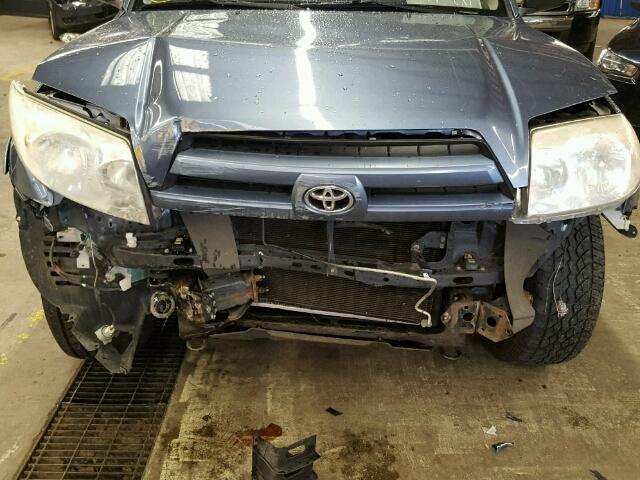 JTEBU14R930014152 - 2003 TOYOTA 4RUNNER SR BLUE photo 9