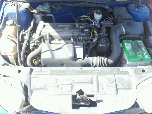 1G1JC12F637262936 - 2003 CHEVROLET CAVALIER BLUE photo 7