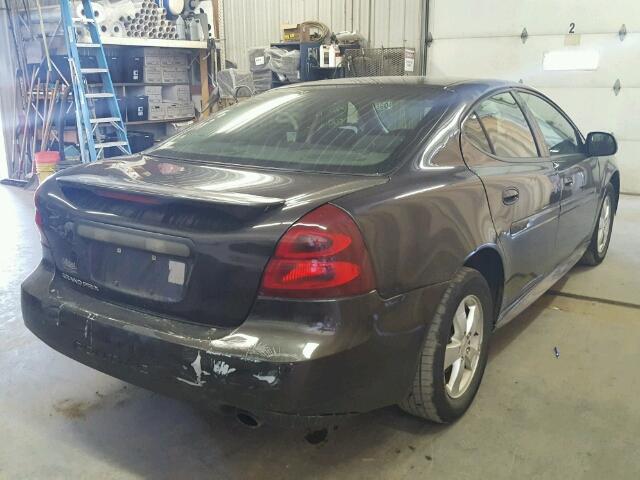 2G2WP552781140628 - 2008 PONTIAC GRAND PRIX BROWN photo 4