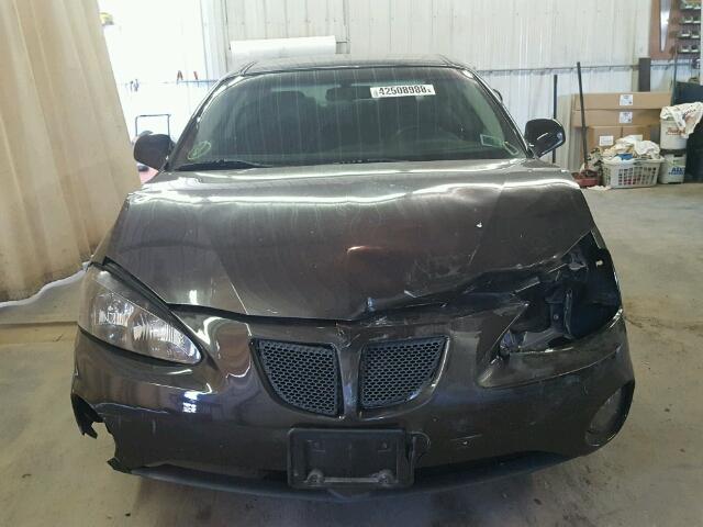 2G2WP552781140628 - 2008 PONTIAC GRAND PRIX BROWN photo 9