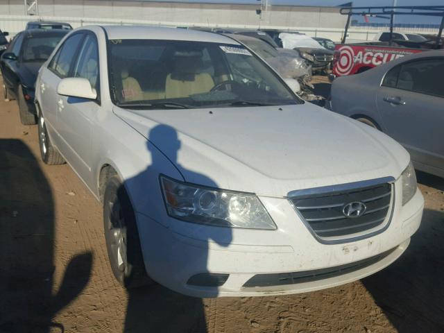 5NPET46C89H507525 - 2009 HYUNDAI SONATA GLS WHITE photo 1