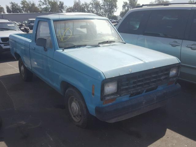 1FTBR10A2FUA76592 - 1985 FORD RANGER BLUE photo 1