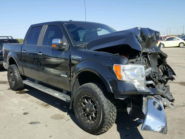 1FTFW1ET7BKE02820 - 2011 FORD F150 SUPER BLACK photo 1