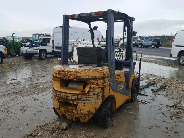 A45L00815 - 2003 TCM FORKLIFT ყვითელი ფოტო 4
