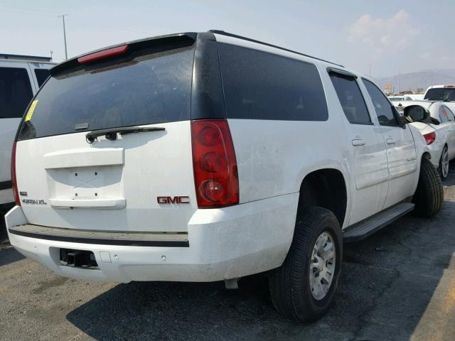 1GKFC16027R326763 - 2007 GMC YUKON XL C WHITE photo 4