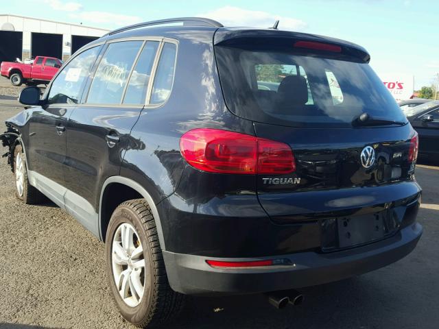 WVGBV7AX6GW011490 - 2016 VOLKSWAGEN TIGUAN S BLACK photo 3